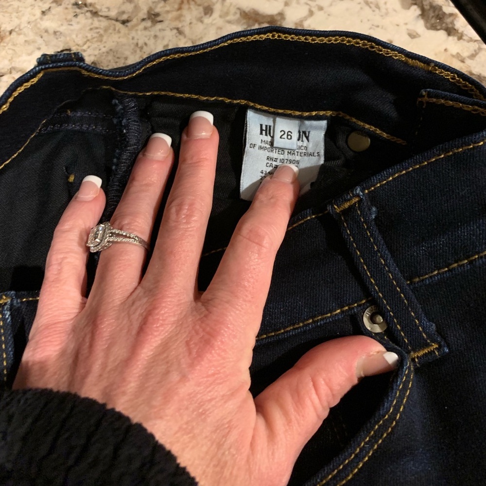 Hudson Jeans size tags